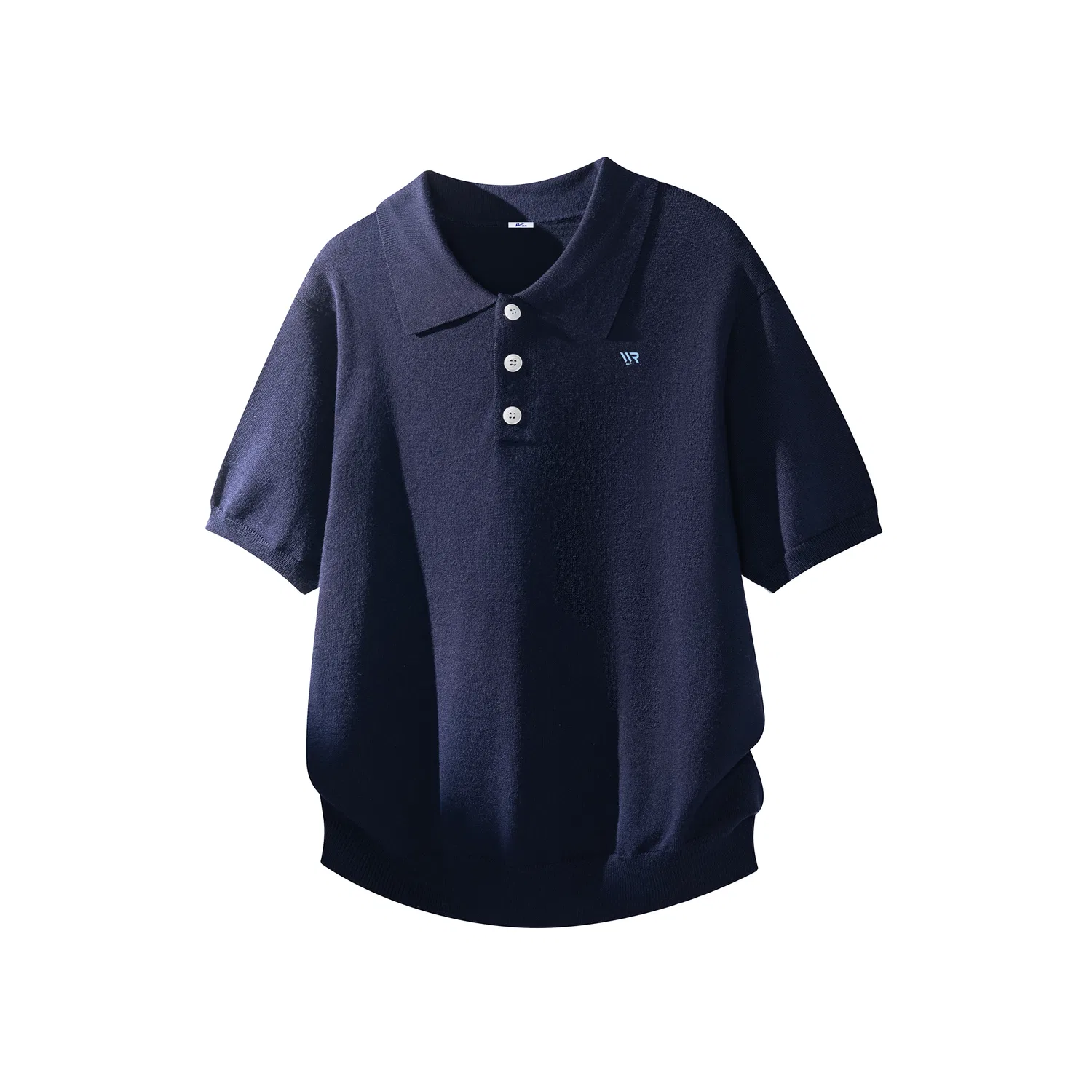 Детский свитер с отложным воротником Navy Blue (DIY Badge) WARRIOR