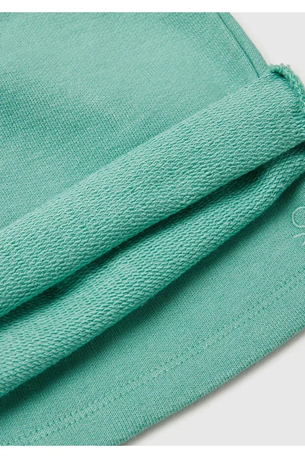 Детские шорты для девочек хлопковые United Colors Of Benetton, Mint — фото 3