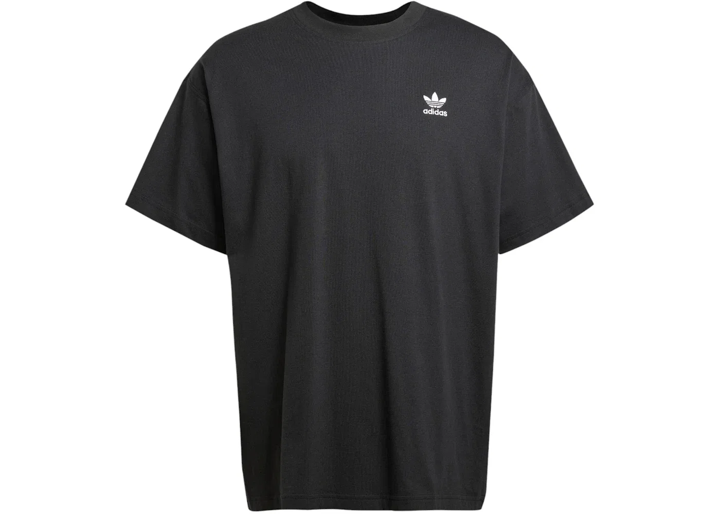 Мужская футболка с длинным рукавом Adidas Trefoil Essentials Oversized Tee, Black