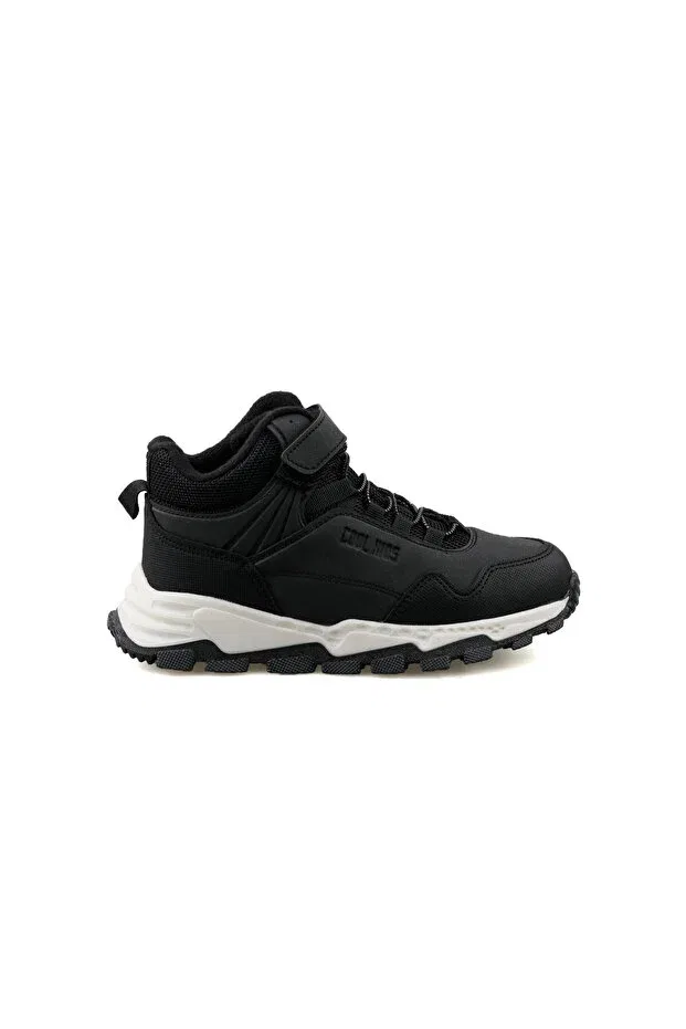 Детские ботинки для девочек с узором Doruk boots flt black children's daily boots doruk-bot-flt-black Generic Brands, Black