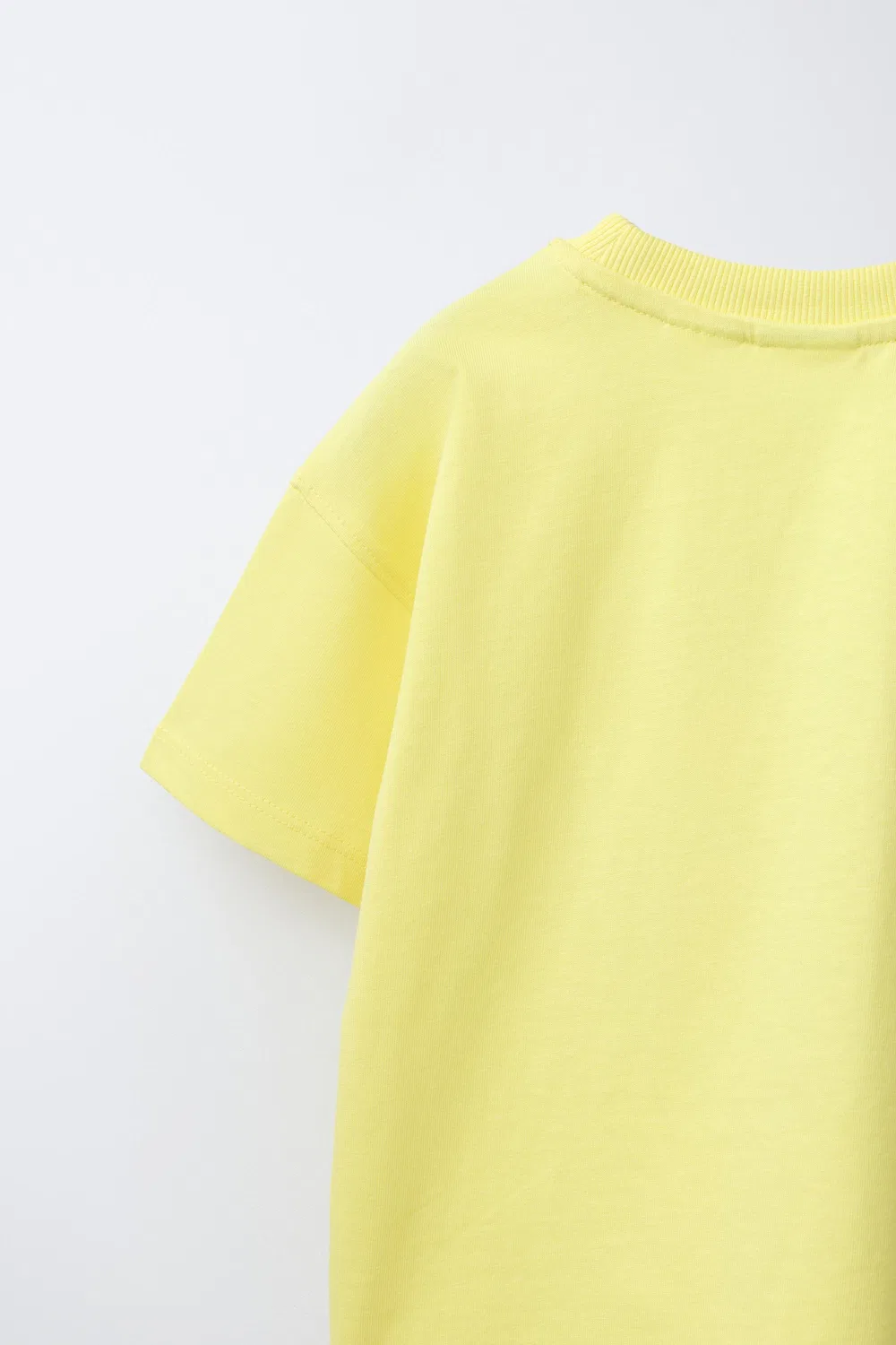 Футболка с принтом жирафа ZARA, Light Yellow — фото 4