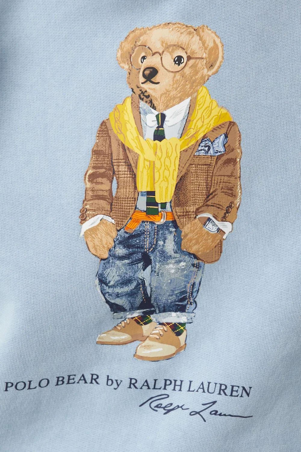 Худи из флиса с принтом Polo Bear Polo Ralph Lauren — фото 4