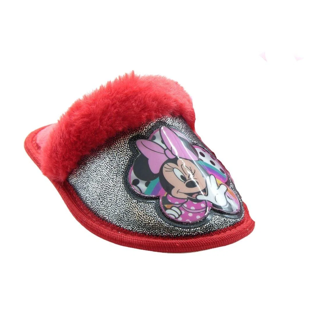 Детские тапочки Minnie Mouse с мехом Disney, Grau