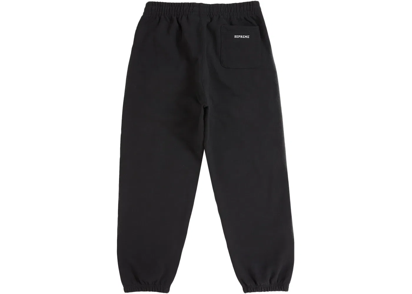 Мужские спортивные штаны с принтом Supreme Devil S Logo Sweatpant, Black — фото 2
