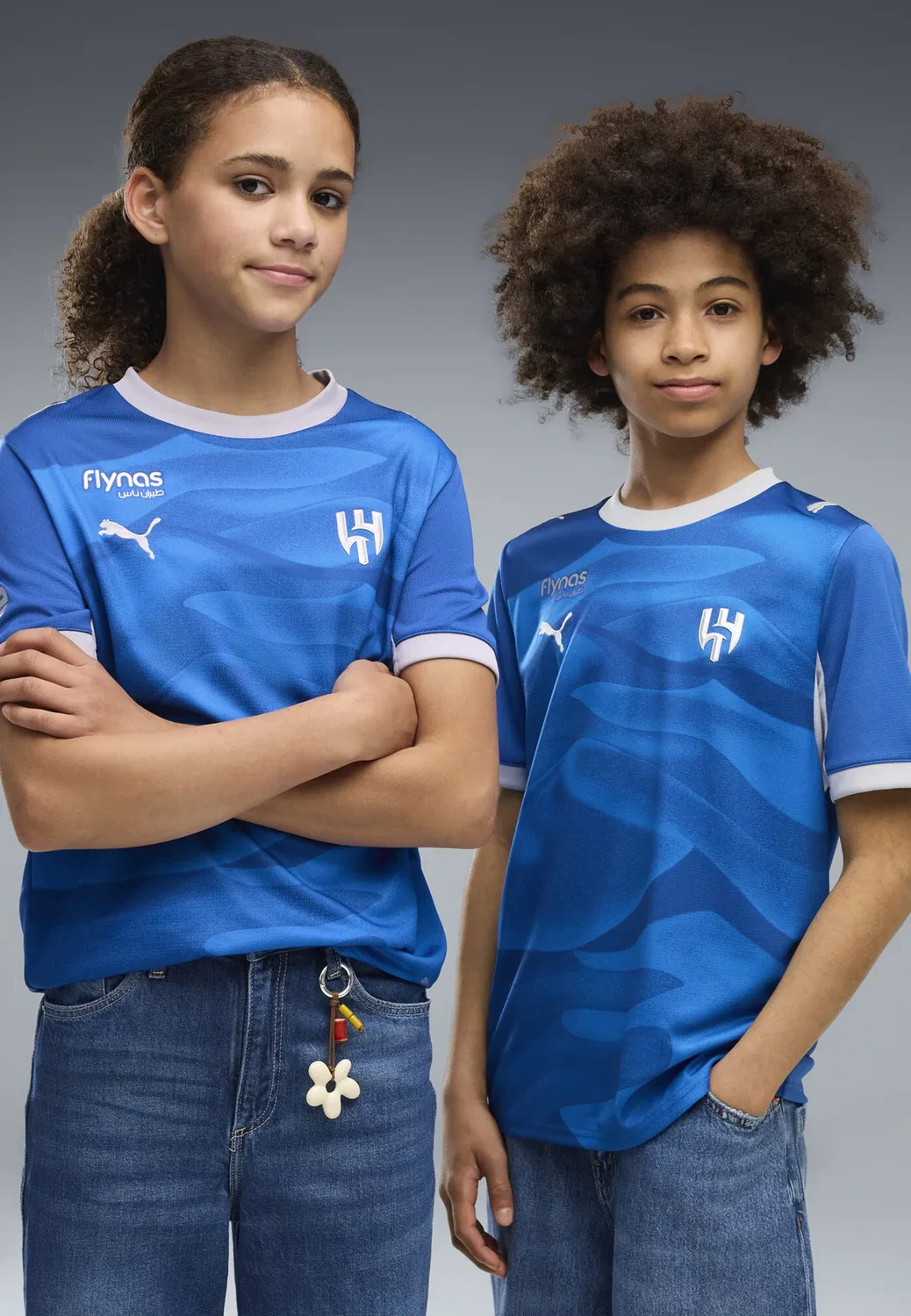 Al hilal sfc 26/27 heimtrikot унисекс - клубная одежда Puma, Blue Intense-Vibrant Silver — фото 2