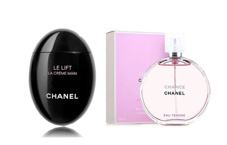 Набор: укрепляющий крем для рук и парфюмерная вода, CHANEL, Black Wisdom Firming Hand Cream 50ml + Encounter Tender Love Perfume EDT 100ml, Black Wisdom