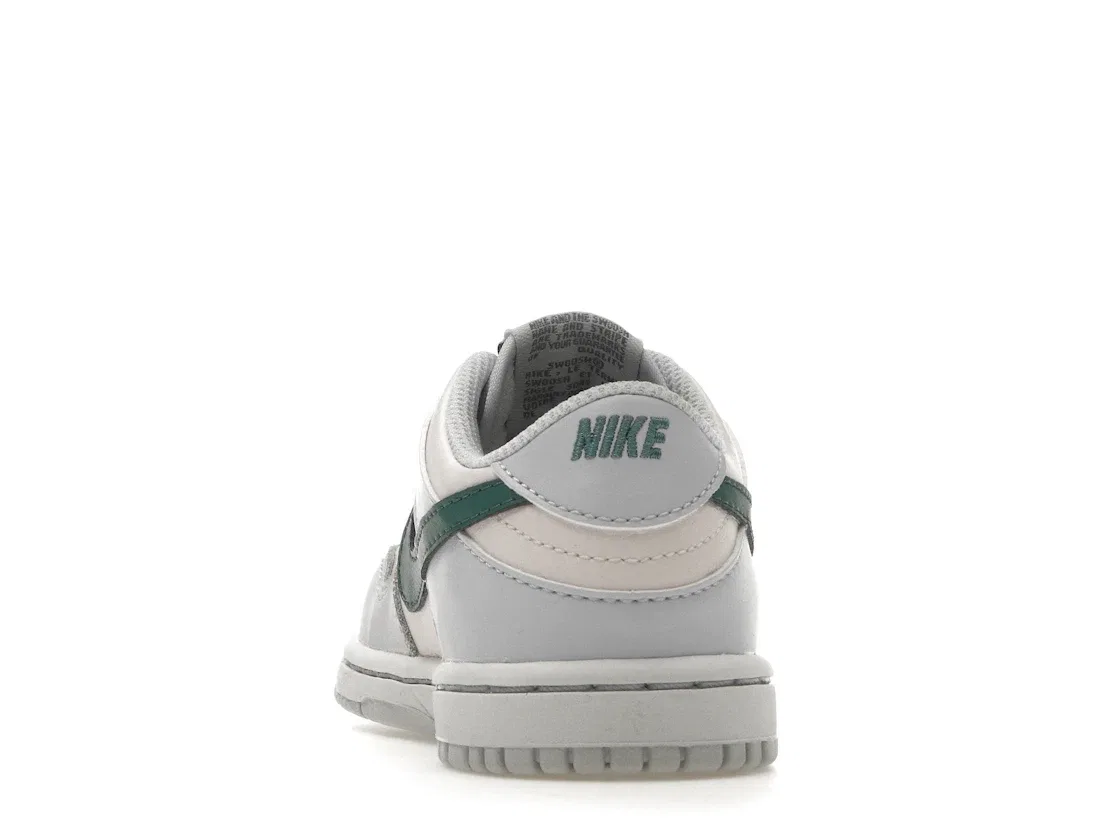 Детские кроссовки Lifestyle Nike Dunk Low SE, Football Grey/Pearl Pink/Mineral Teal — фото 4