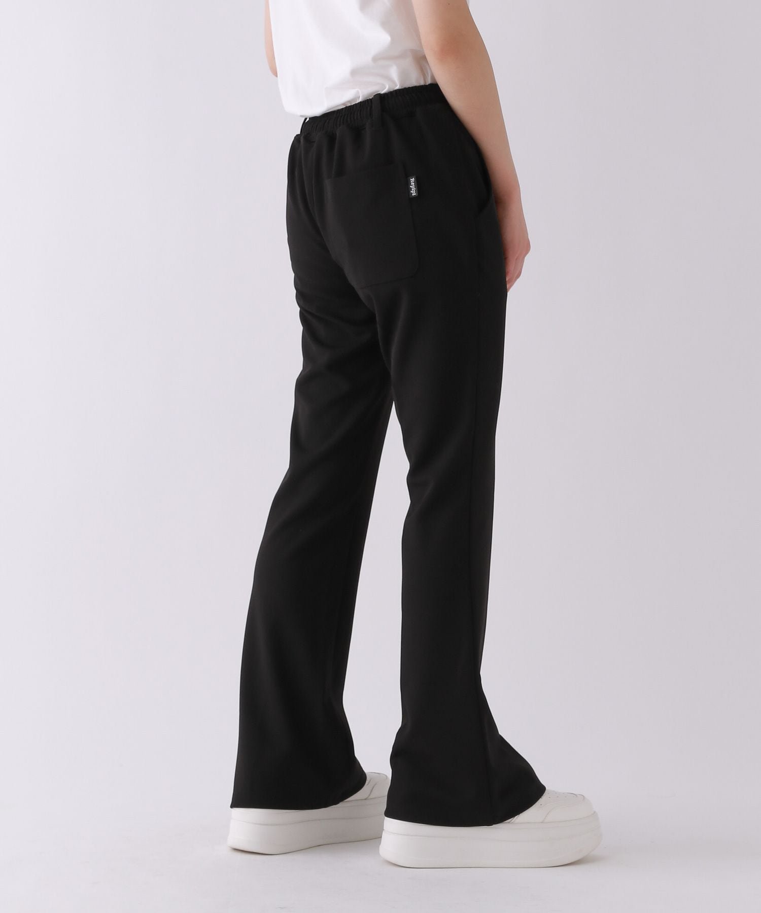 Классические расклешенные брюки Styleup Repipi Armario, Black 09 — фото 4