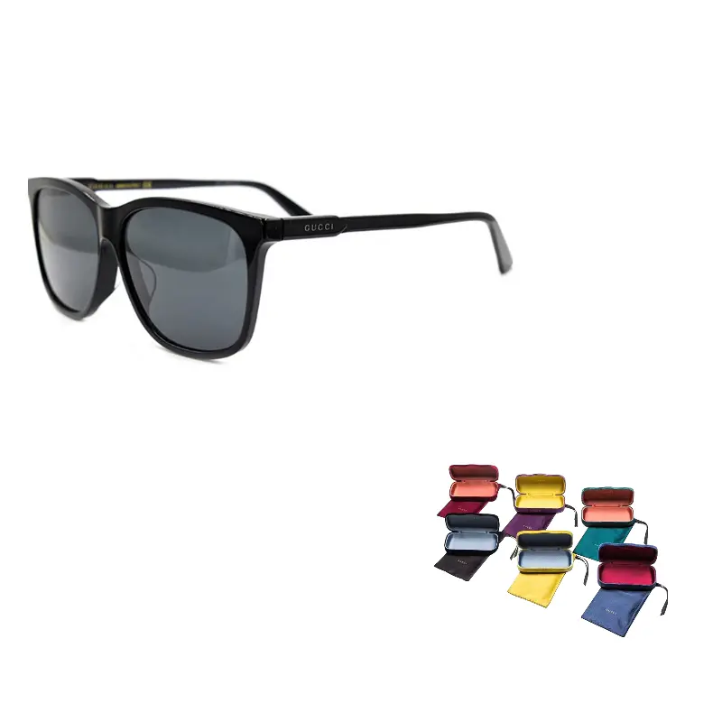 

Солнцезащитные очки Gucci Rectangular мужские, черный