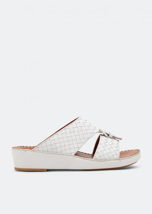 

Сандалии PRIVATE COLLECTION Cinghia Trecce sandals, белый
