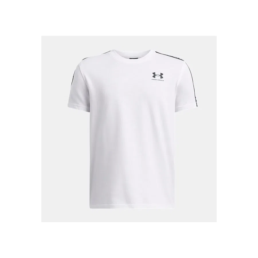 Детская футболка с длинным рукавом UA Sportstyle Taped T-shirt Under Armour, Белый