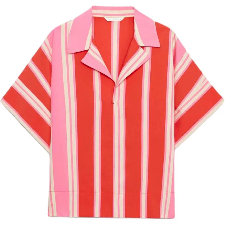 Женская рубашка-поло с воротником Multicolor ZARA, Multicolor