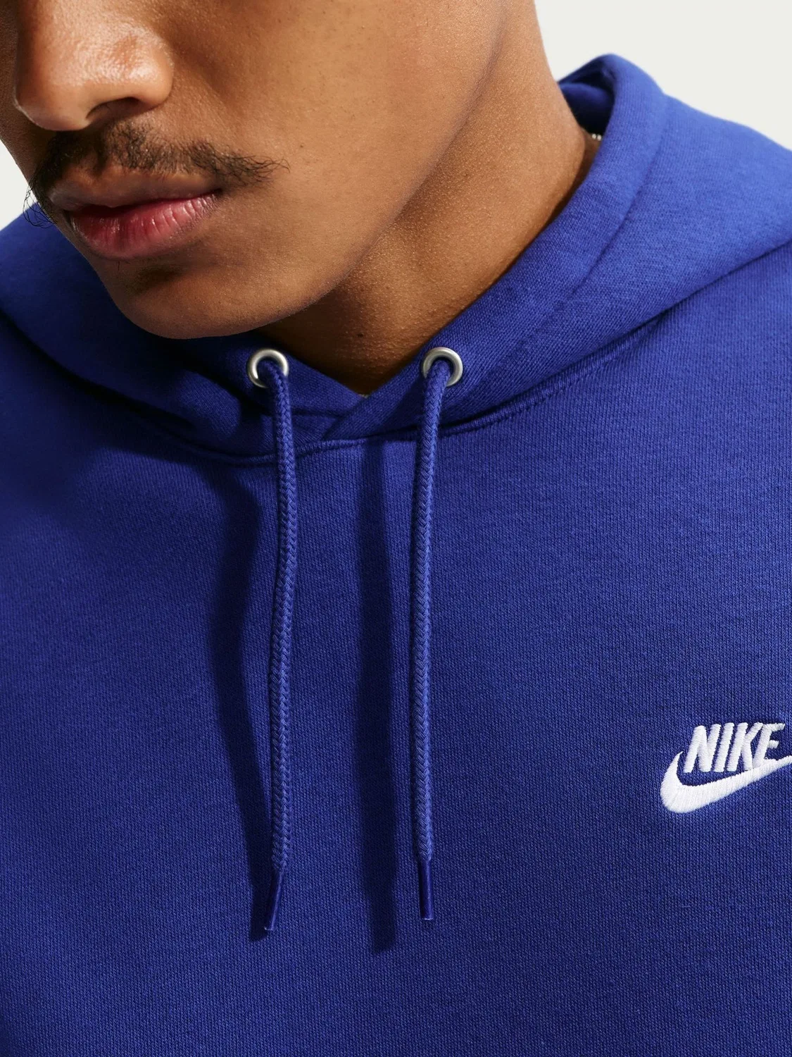 Толстовка Nike Deep Royal Blue Club — фото 4