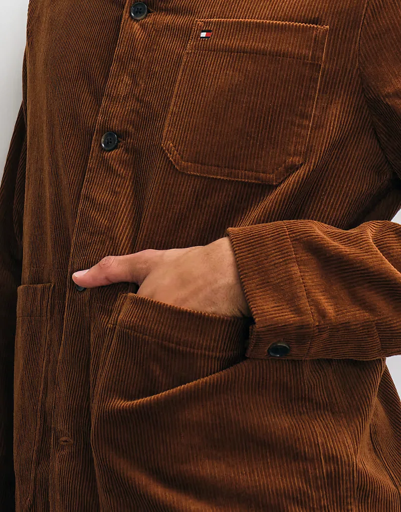 Куртка chore кордовая Tommy Hilfiger, Tan — фото 4