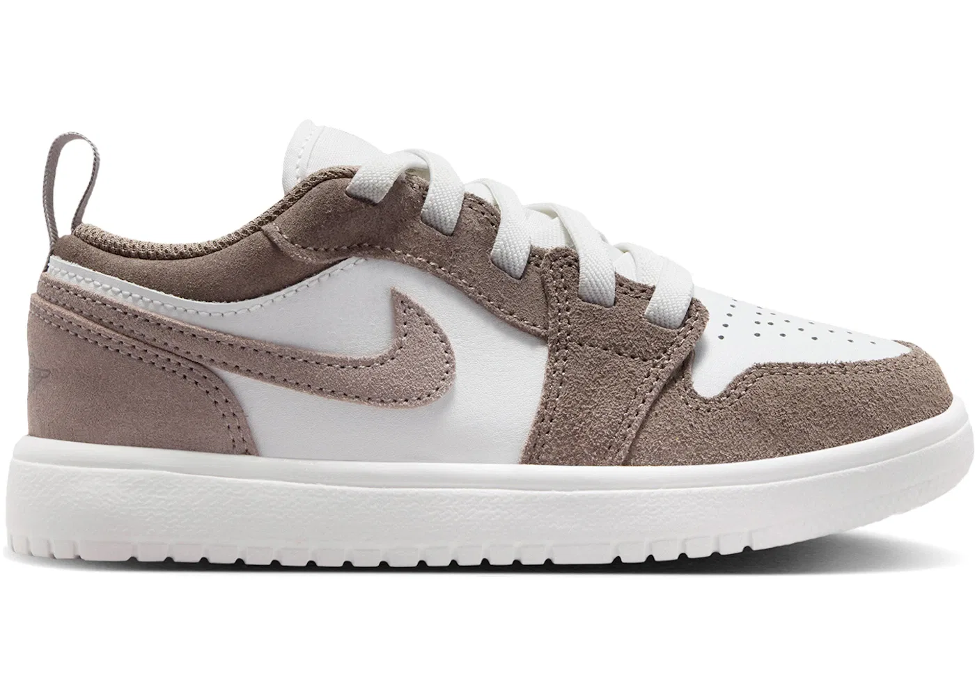 Детские кроссовки Lifestyle Jordan 1 Low ALT Olive Grey Enigma Stone (PS) Jordan, Olive Grey/Summit White/Pale Ivory/Enigma Stone