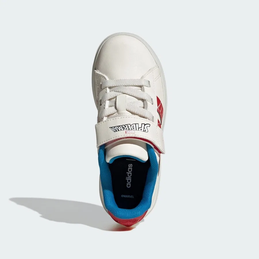 Кроссовки детские с дизайном Marvel Spider-Man Sportswear JS0778 adidas, Синий — фото 4