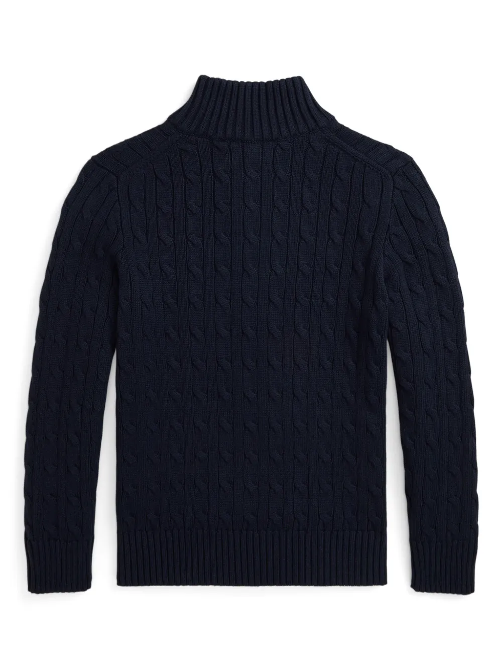 Кардиган с вышивкой Polo Pony POLO RALPH LAUREN KIDS, синий — фото 2