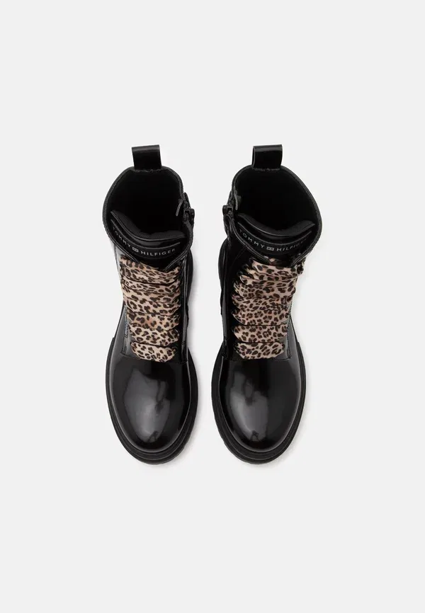 Ботинки на шнуровке Kessy unisex Tommy Hilfiger, черный — фото 4
