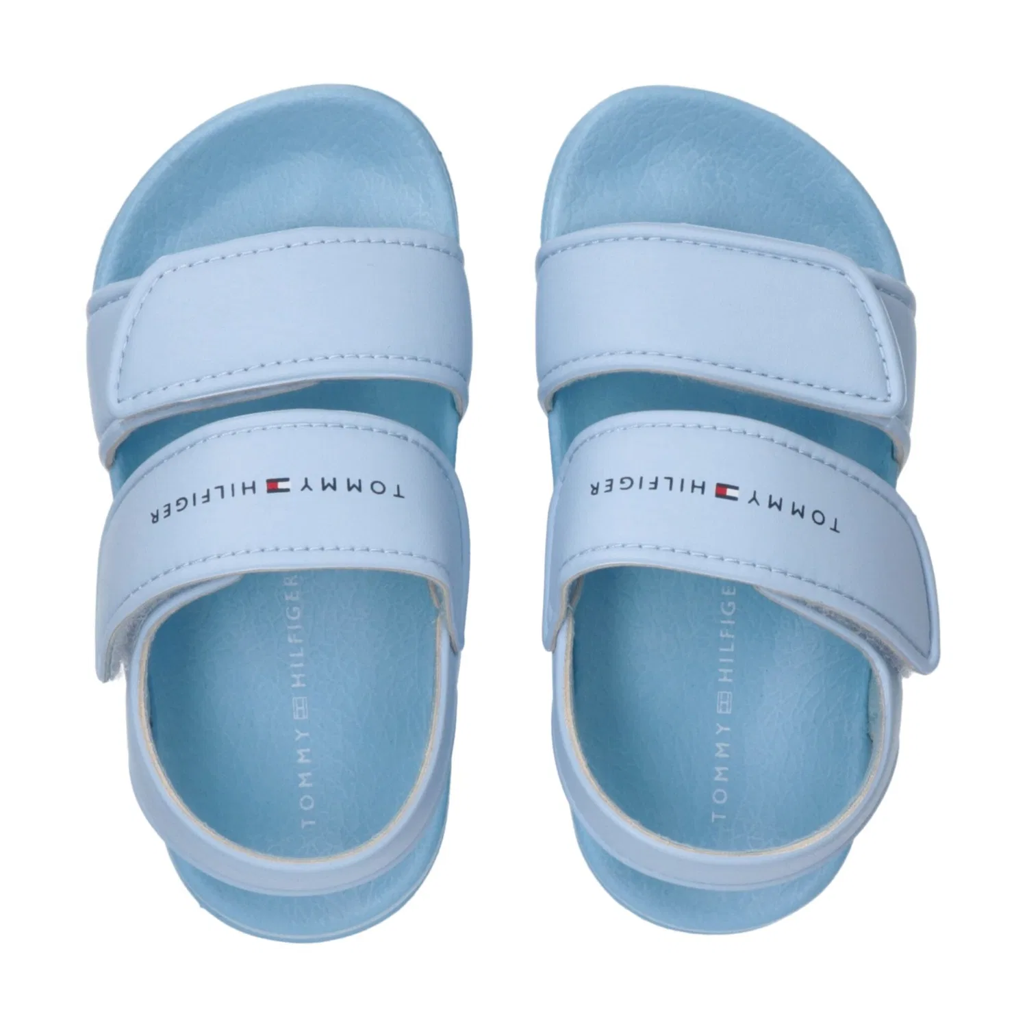 Детские сандалии с логотипом Tommy Hilfiger, Light Blue — фото 4