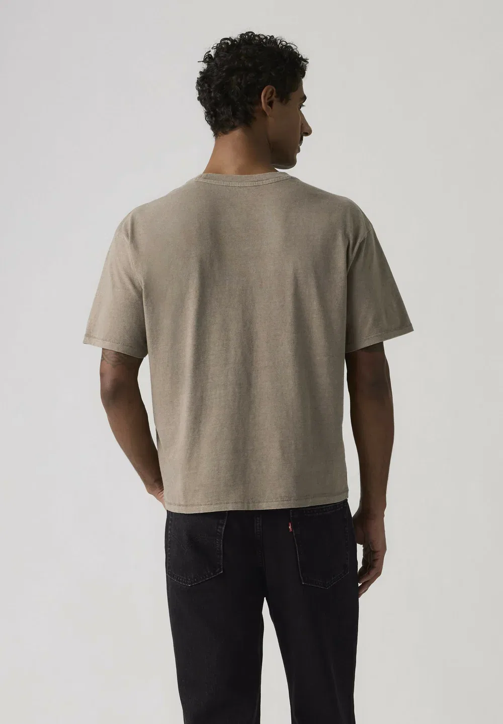 Простая футболка Levi'S, Sheen Wash Nightfall Navy - Browns — фото 2