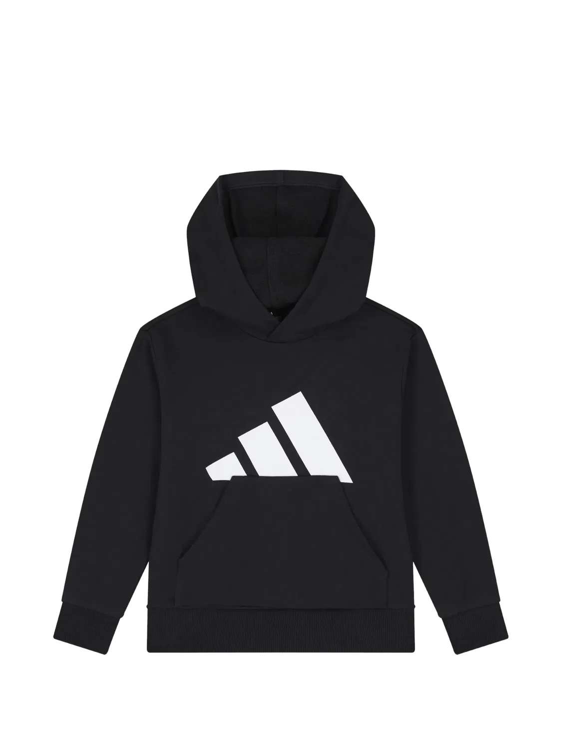 Худи с логотипом черного цвета Adidas, черный