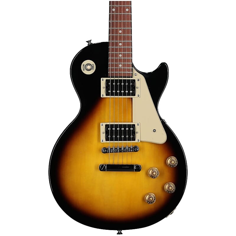 

Электрогитара Epiphone Les Paul 100, винтажные солнечные лучи Epiphone Les Paul 100 Electric Guitar, Vintage Sunburst