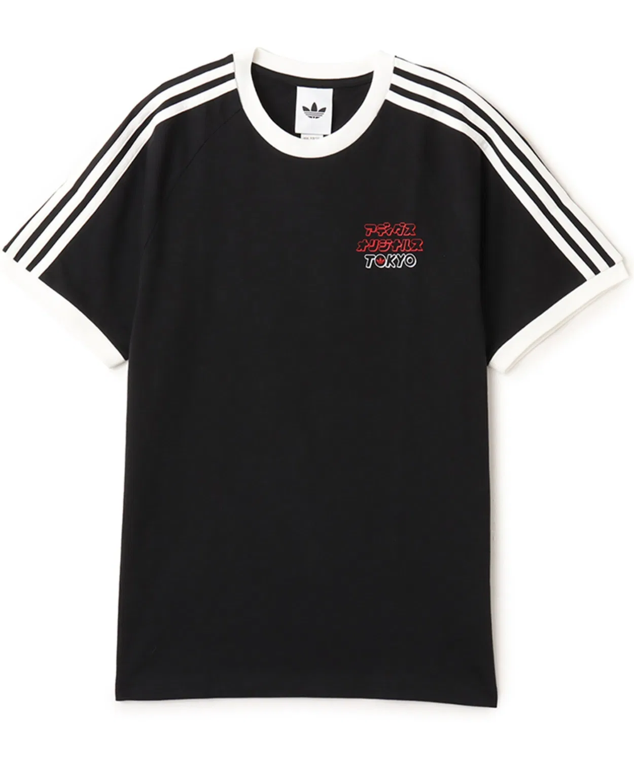 Мужская футболка с принтом TYO Katakana Adidas, Black