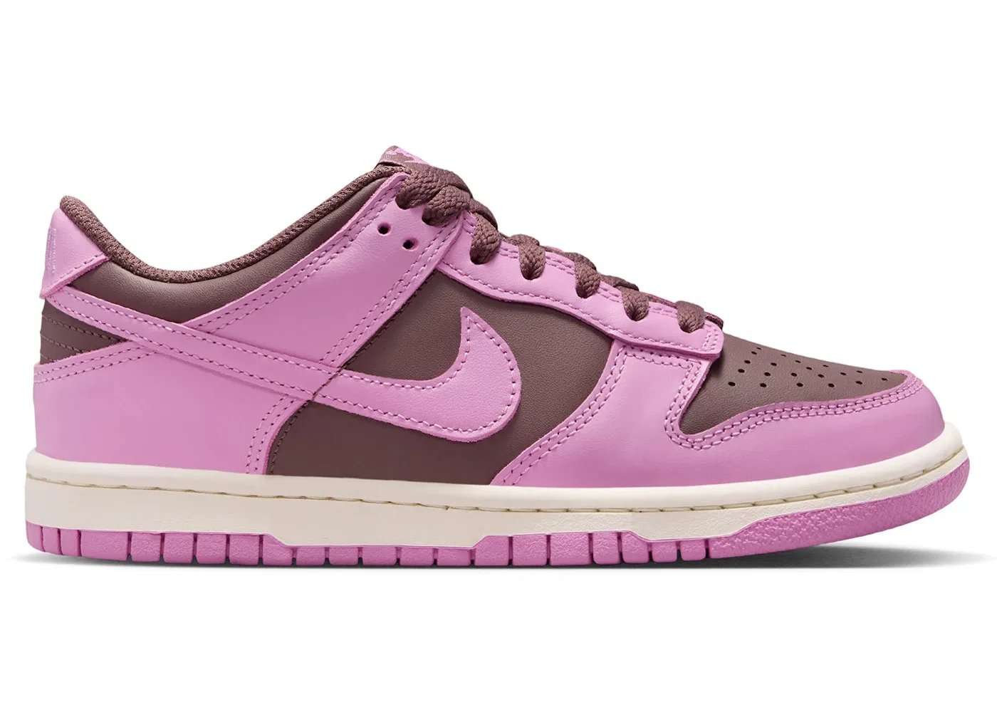 Детские кроссовки Lifestyle Nike Dunk Low, Tattoo/Pale Ivory/Light Magenta