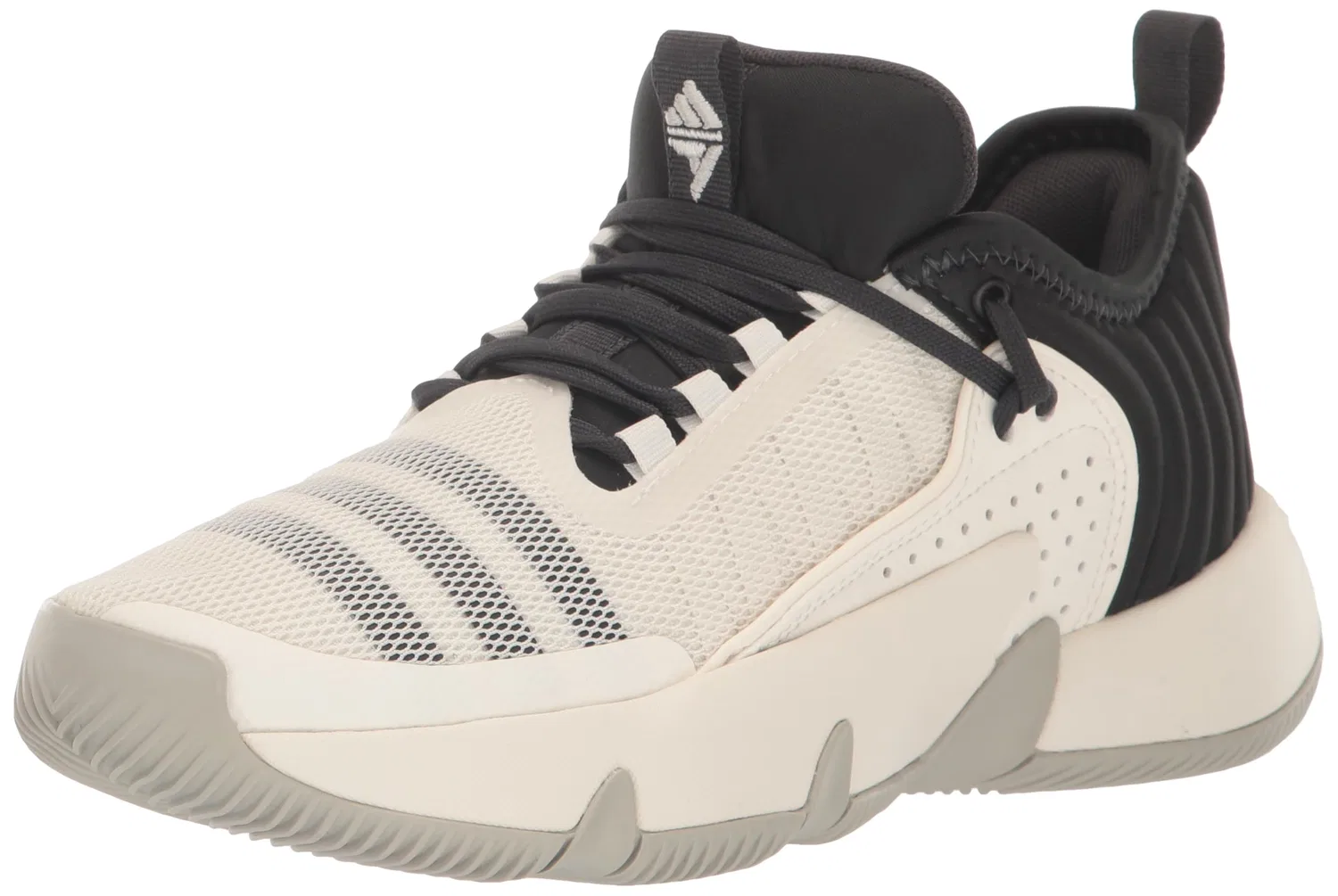 Детские кроссовки для мальчиков с полосками Trae Unlimited Adidas, Core Black White Green Linen