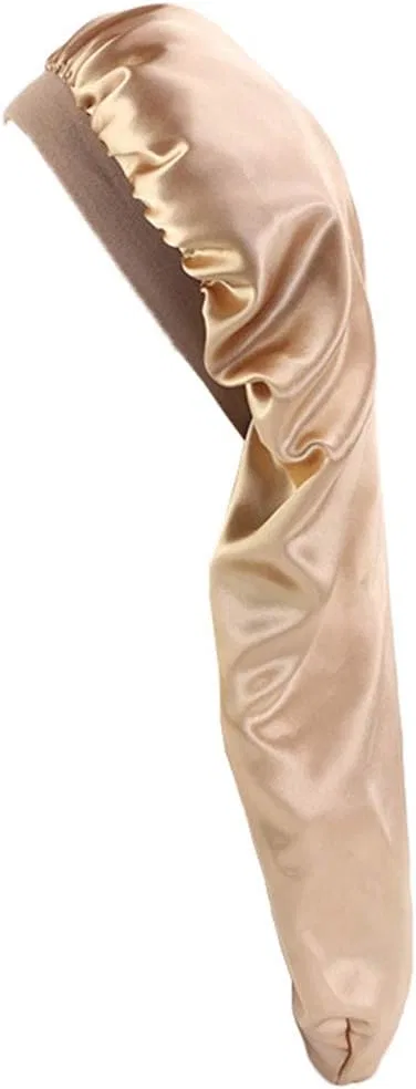 Шапочка для душа Satin Sleep Cap, Xiang Ru, 63x26 см, 60x28 см, Yellow