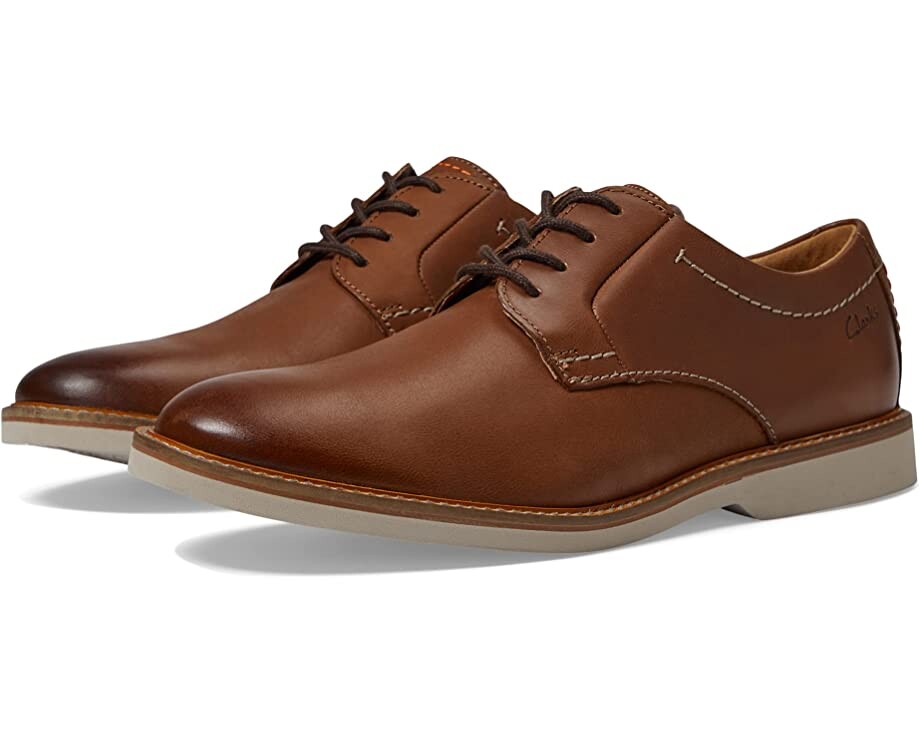 

Оксфорды Atticus LT Lace Clarks, коричневый