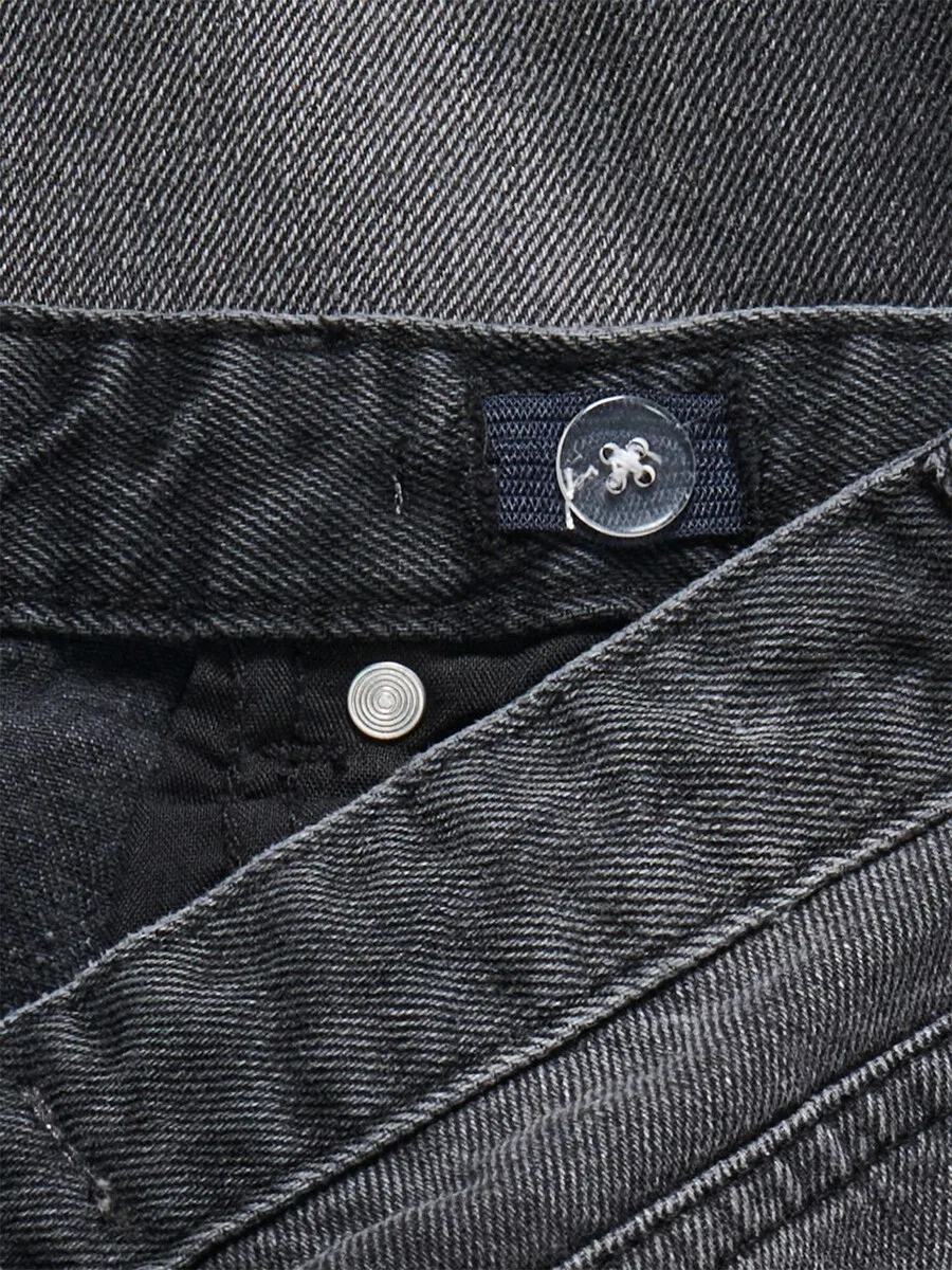 Джинсы ONLY GIRLS Wide leg Jeans 'KOGELLA' из черного денима — фото 3
