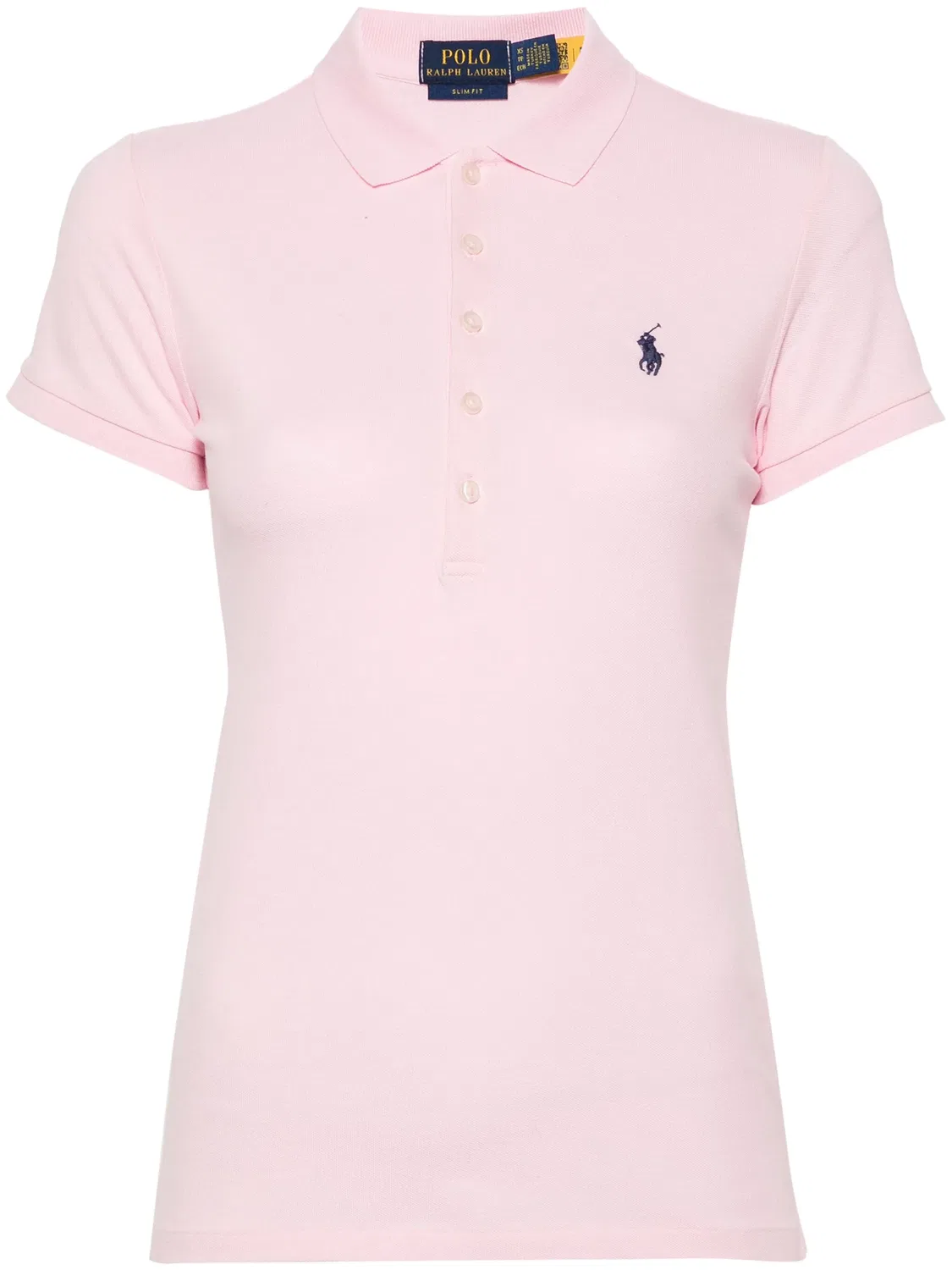 Поло-рубашка Polo Pony из хлопка Polo Ralph Lauren, светло-розовый