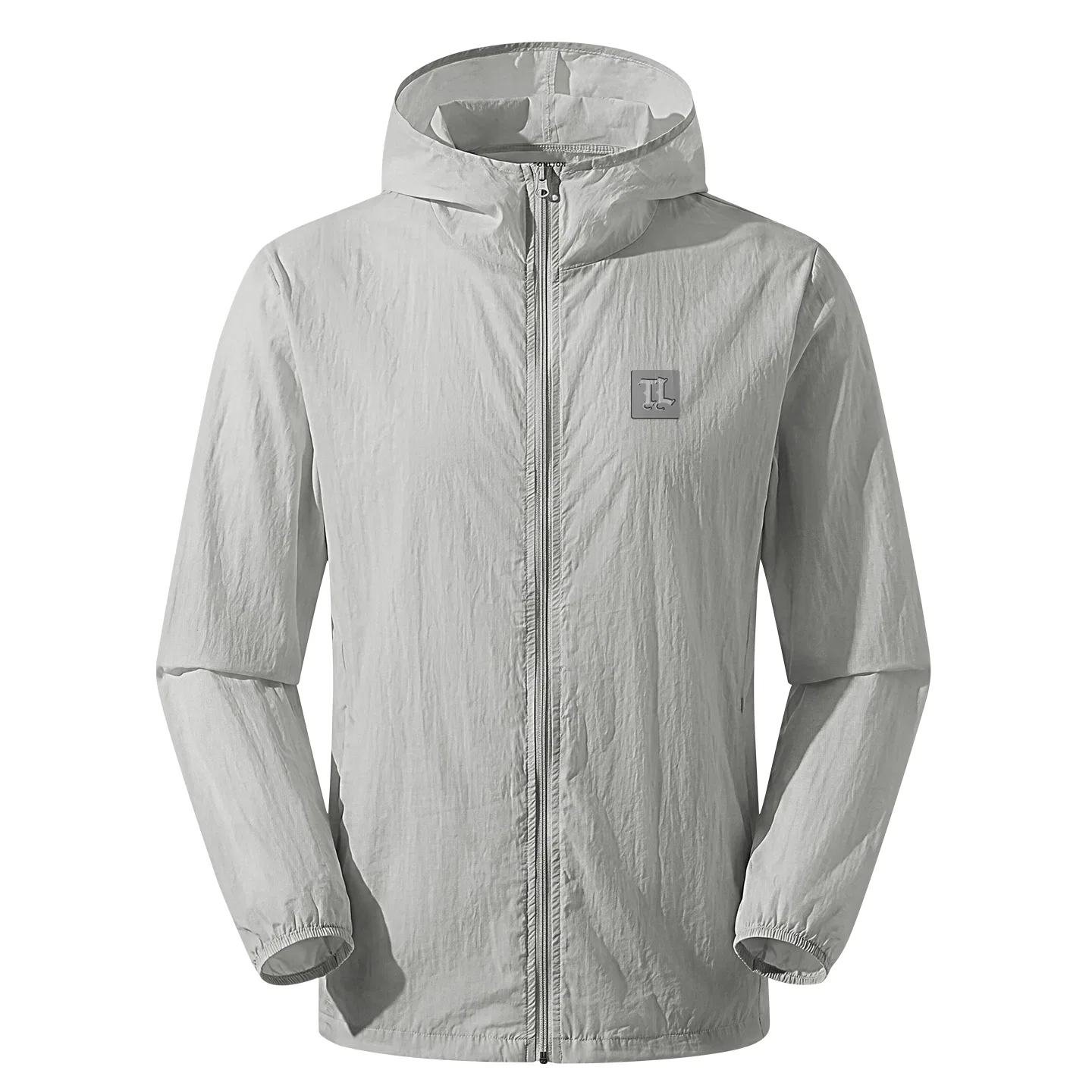 Детский комплект для защиты от солнца Ice Silk Quick-Drying Breathable Cooling UPF50+ Lightweight Simple Basic Fashion Mountaineering Professional Fishing Suit Tonlion, White — фото 3