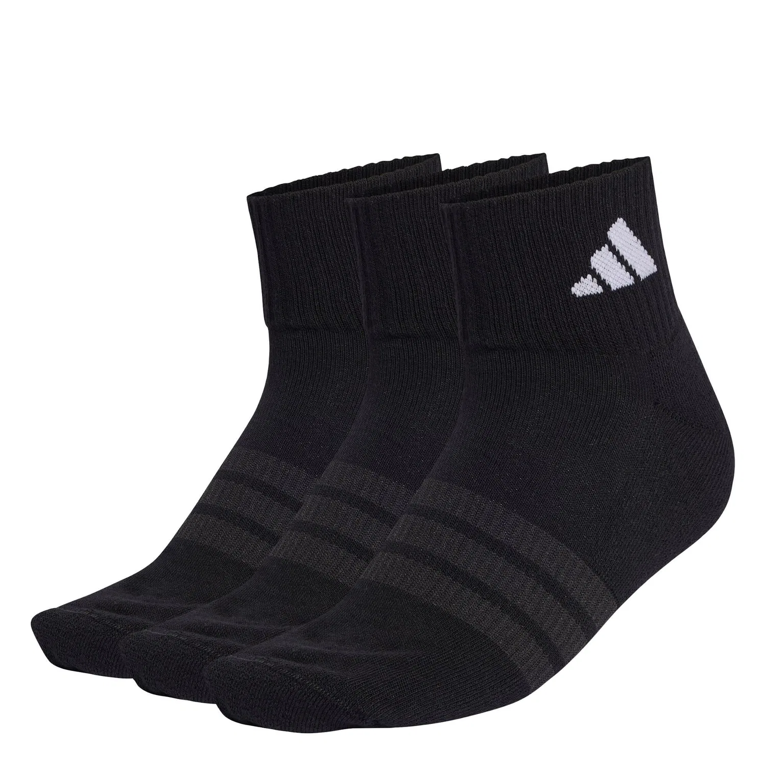 Мужские спортивные носки с амортизацией CUSHIONED SPORTSWEAR ANKLE SOCKEN 3ER-PACK, Adidas, Цвет Schwarz