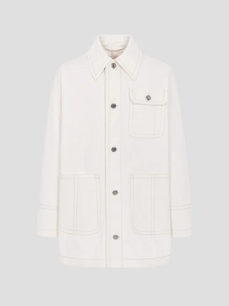 Рабочая куртка Worker Jacket AMI PARIS, White