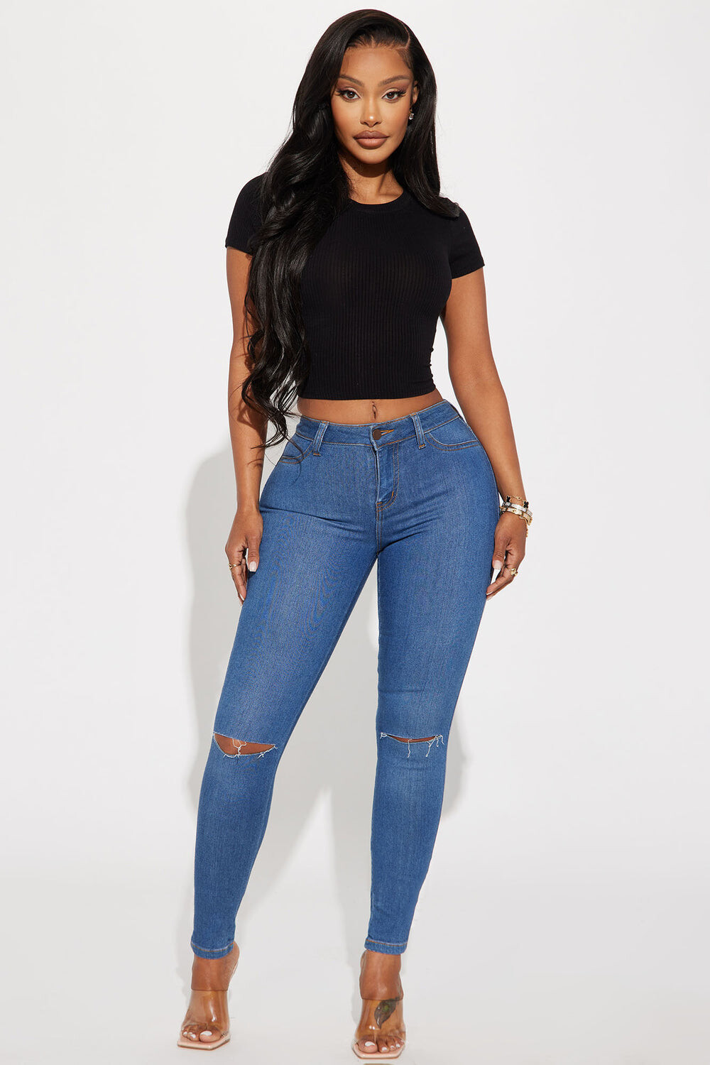 

Джинсы Fashion Nova P831, синий