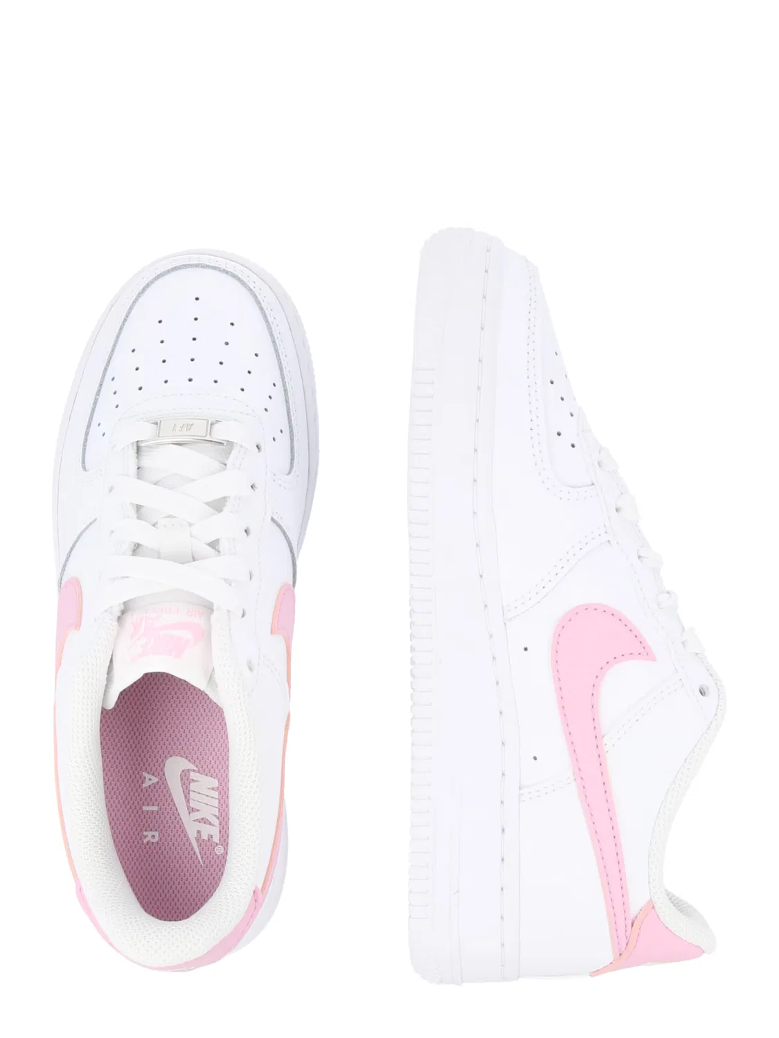 Кроссовки Nike Sportswear Air Force 1 белого цвета — фото 2