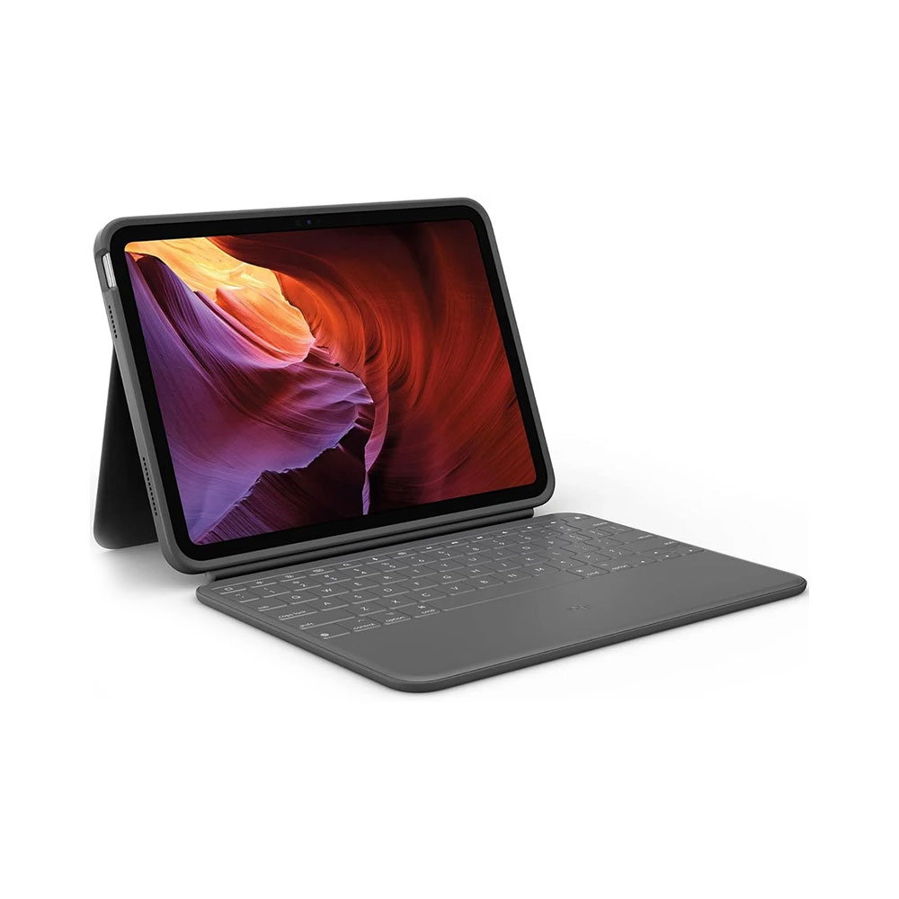 

Клавиатура-чехол Logitech Rugged Folio для iPad 10.9", серый