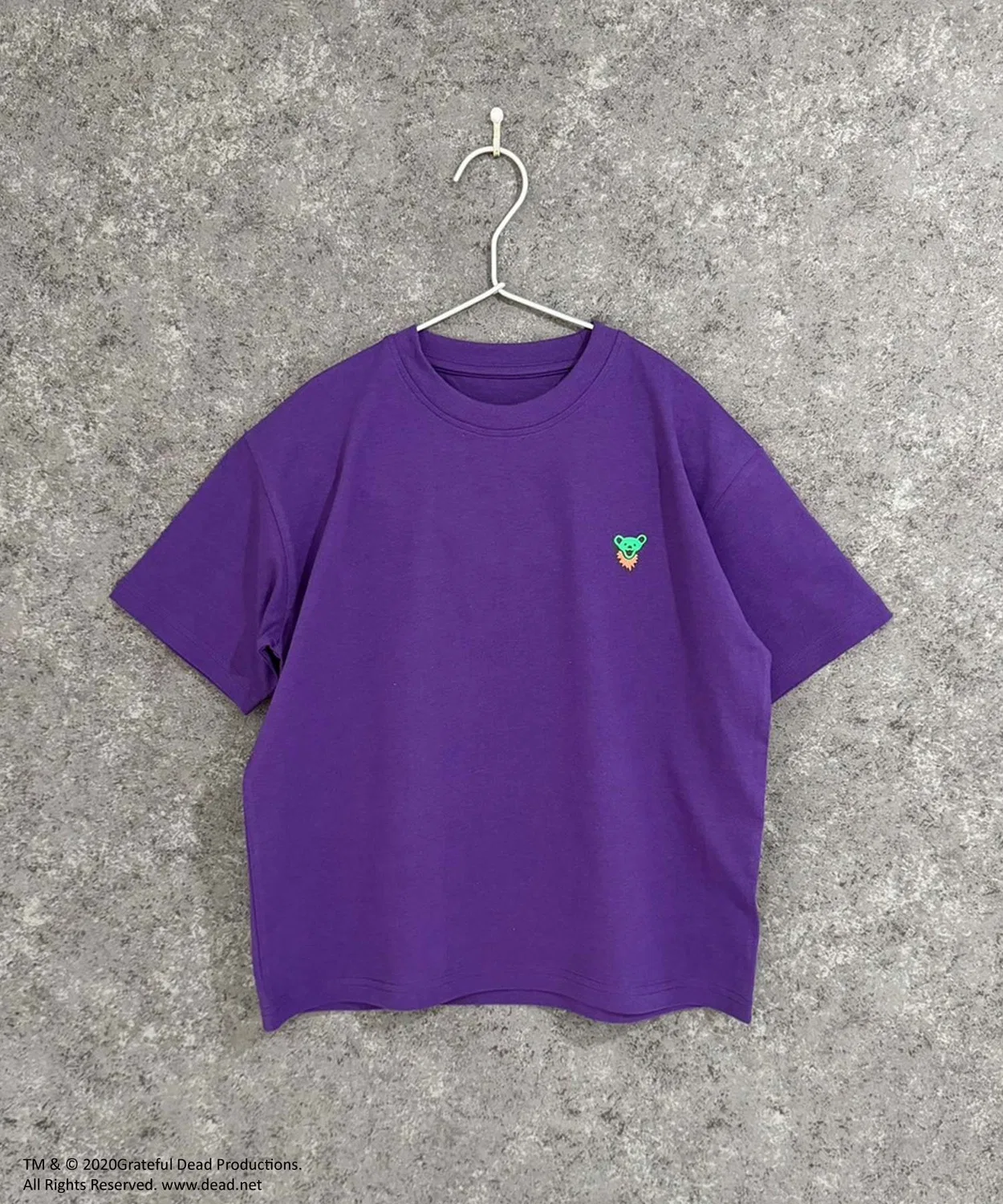 Детская футболка с принтом Grateful Dead Oversized T-Shirt, Dark Green — фото 4