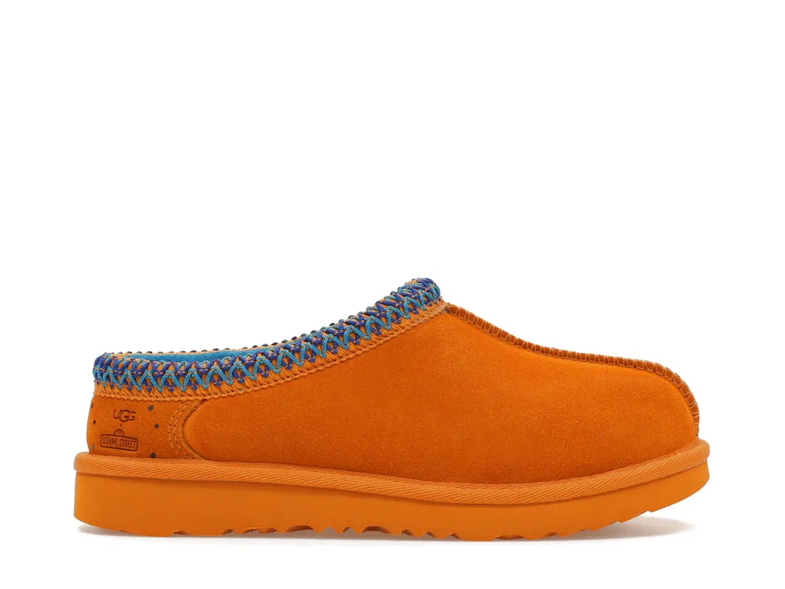 Детские тапочки с отделкой из овчины UGG Tasman II Slipper, Brown