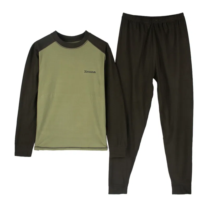 Детское термобелье Unisex Thermal Sets Cotton Gene, Vintage Green