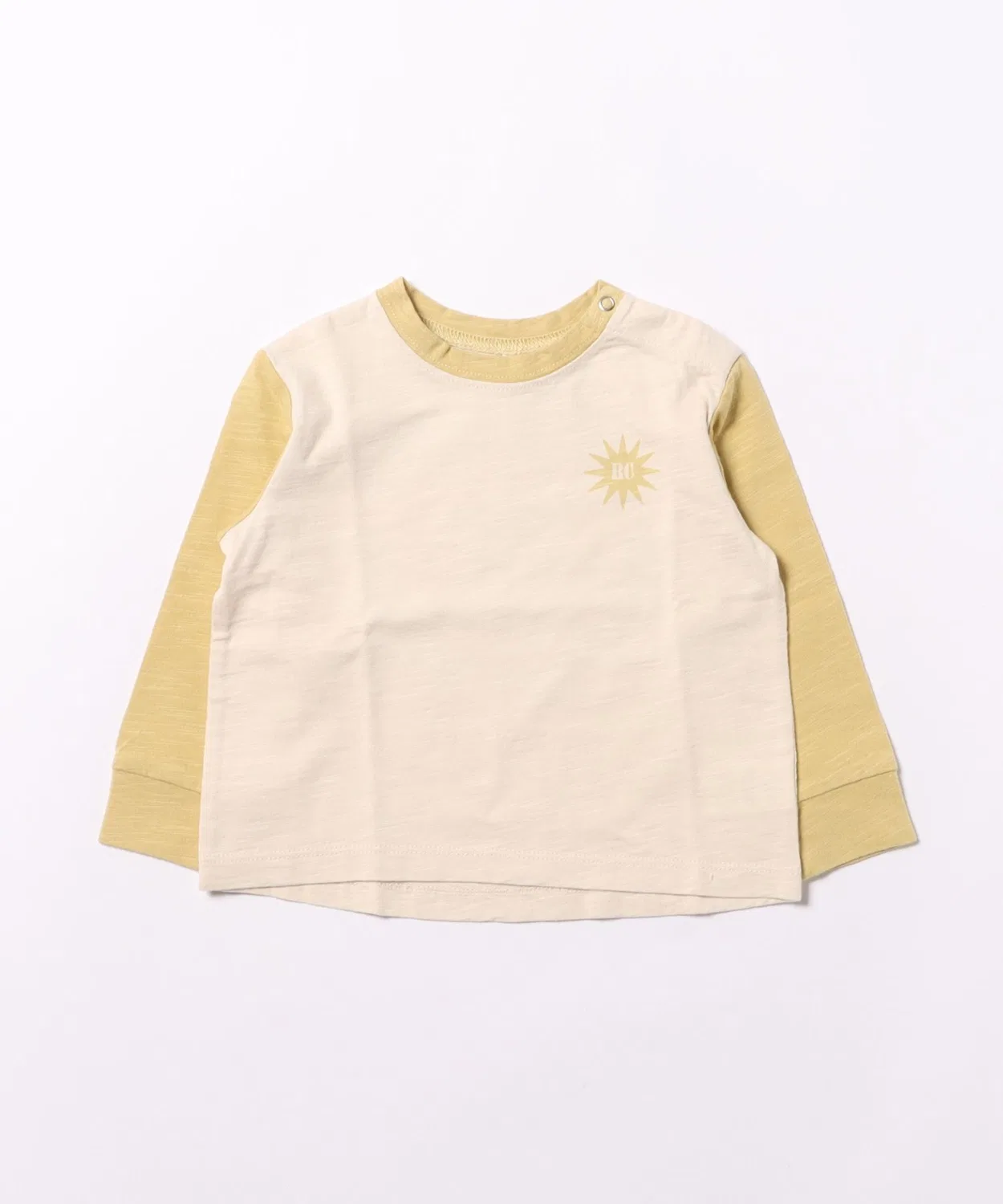 Детский лонгслив с длинным рукавомRylee + Cru Creativity Takes Courage, Natural