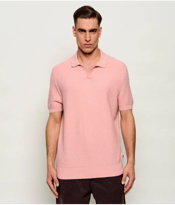Мужское поло Regular Fit Polo H-Natalo BOSS, Rosa