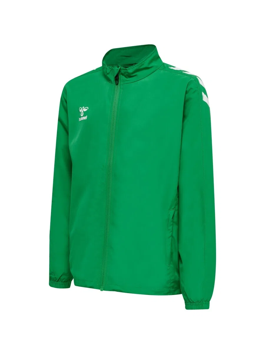 Спортивная куртка Hummel 'hmlCORE XK MICRO ZIP JACKET KIDS' зеленого цвета