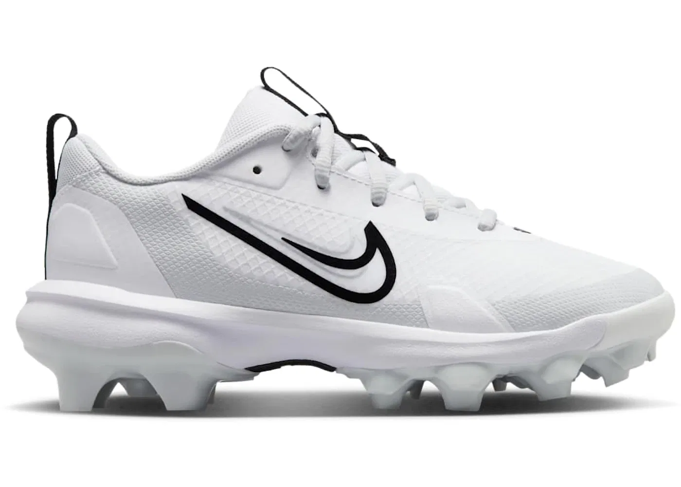 Детские бутсы с длинными шипами Nike Force Trout 9 Pro MCS, White Pure Platinum Black