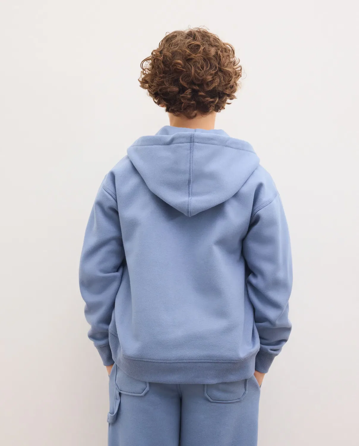 Детская худи для мальчиков с капюшоном Kids El Corte Inglés, Azul — фото 3