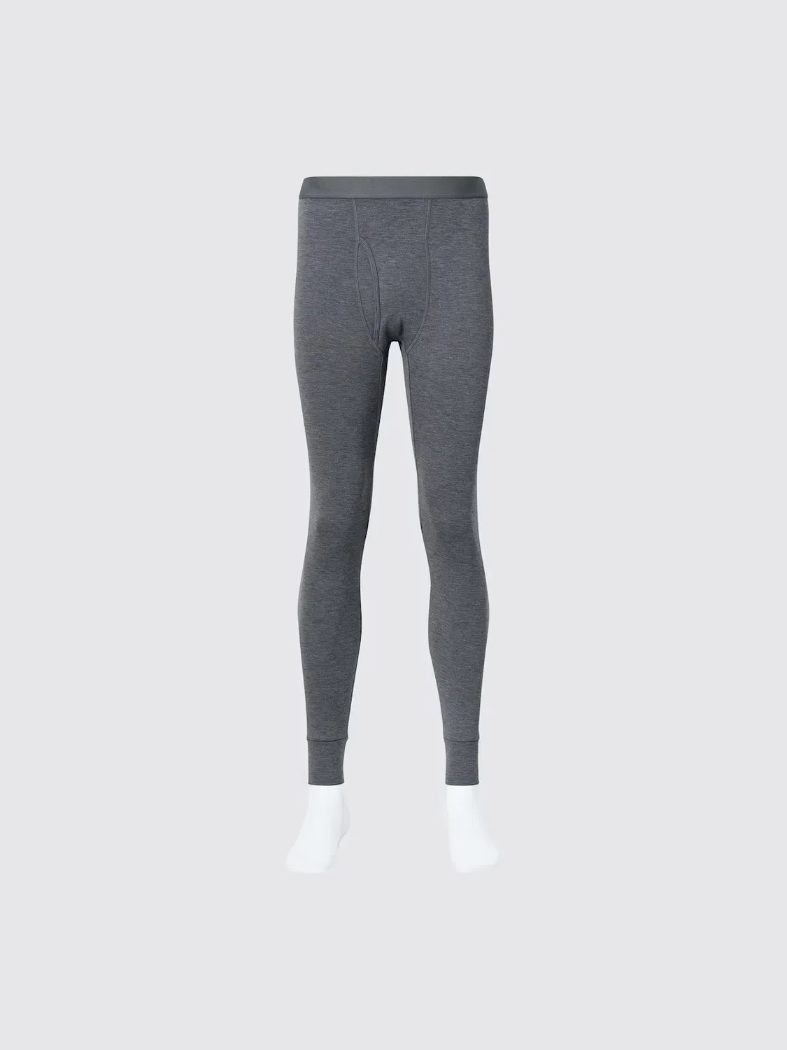 Колготки Uniqlo Heattech, утепленные, темно-серый