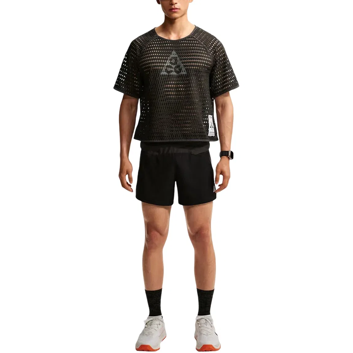 Мужская футболка с коротким рукавом Nike x ACG Radical Airflow Dri-Fit Trail, черный — фото 3