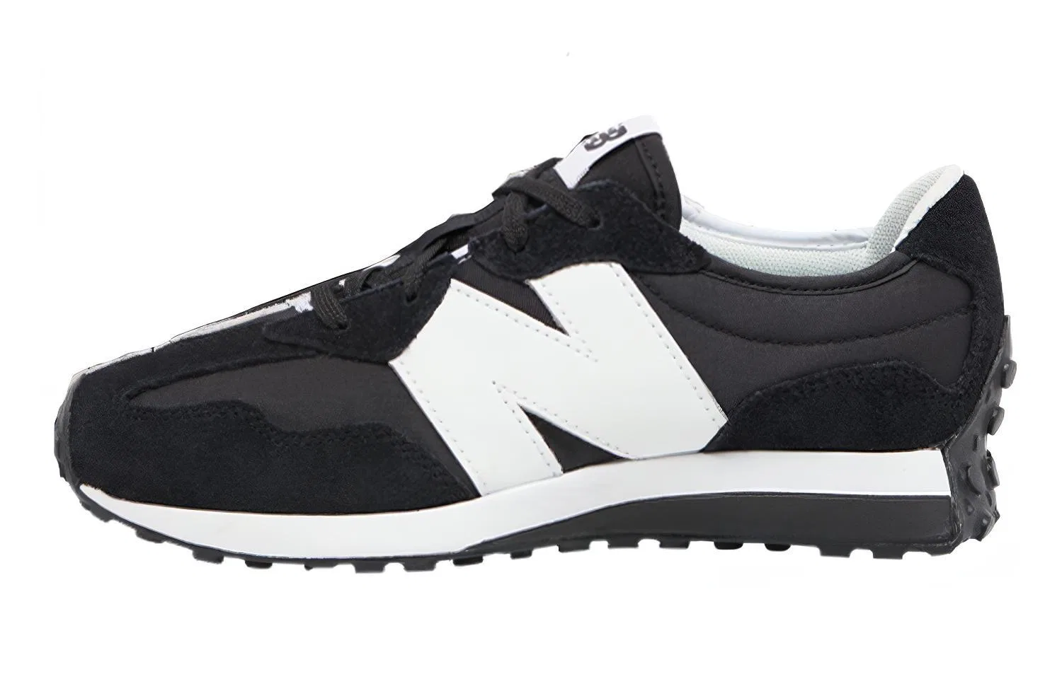 Детские кроссовки с амортизацией NB 327, New Balance, Black White